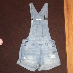 Overalls light blue